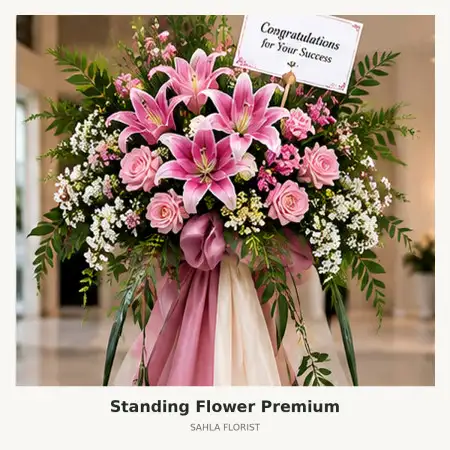 Standing Flowers Delta Silicon